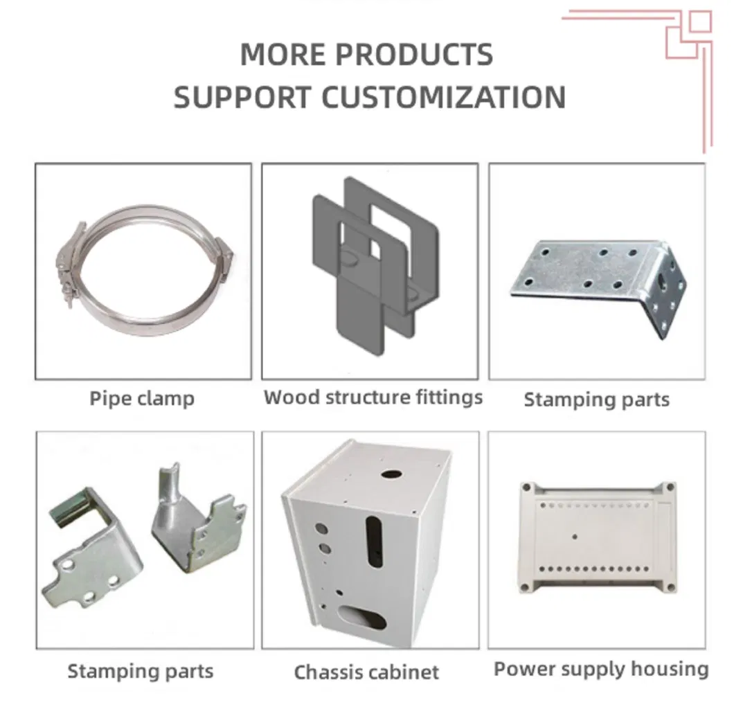 OEM Customized Product Manufacturer Aluminum Stainless Steel Sheet Metal Stamping Bending Parts 304 Ss Deep Drawing
