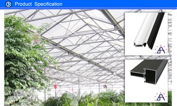Hot Selling Different Line Tube Aluminum Greenhouse Product